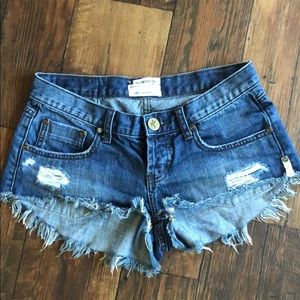 One Teaspoon Denim Cutoffs